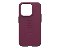 UAG Civilian Magsafe do iPhone 15 Pro bordeaux - 1187811 - zdjęcie 6